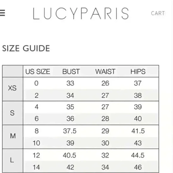 🆕nwt Lucy Paris plunge front black mini - Picture 10 of 10